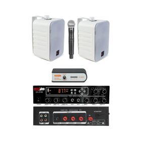 Lastvoice Large Paket-1 Hoparlör ve Anfi Anons Ses Sistemi Seti