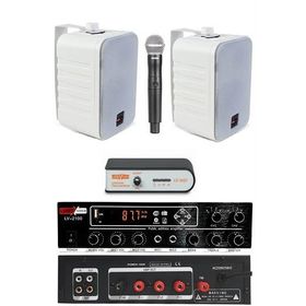 Lastvoice Large Plus Paket-1 Hoparlör ve Anfi Anons Ses Sistemi Seti