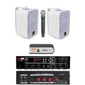 Lastvoice Large Plus Paket-1 Hoparlör ve Anfi Anons Ses Sistemi Seti