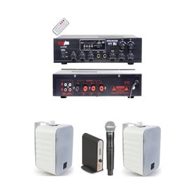 Lastvoice Large Plus Paket-1 Hoparlör ve Anfi Anons Ses Sistemi Seti