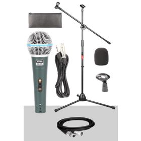 Lastvoice LV-680ST Ayaklı Kablolu Dinamik Mikrofon