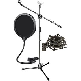 Lastvoice Ms06PAK Mikrofon Standı Shock Mount Pop Filter Set