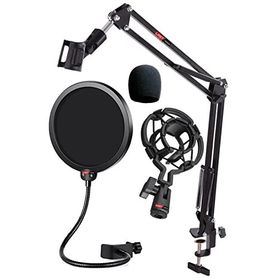 Lastvoice NB39PSMX Shock Mount Pop Filter Sünger Mikrofon Standı