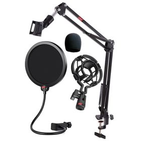 Lastvoice NB39PSMX Shock Mount Pop Filter Sünger Mikrofon Standı