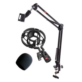 Lastvoice NB39PSMX Shock Mount Pop Filter Sünger Mikrofon Standı