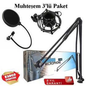 Lastvoice NB40 Pro Propops Pop Filter Mikrofon Standı
