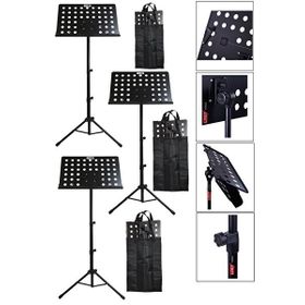 Lastvoice NT104CS-3X Şef Tipi Katlanır Taşıma Çantalı 3'lü Nota Standı Sehpası