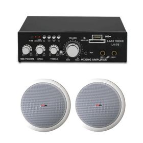 Lastvoice Small-1 Tavan Hoparlör ve Anfi Ses Sistemi