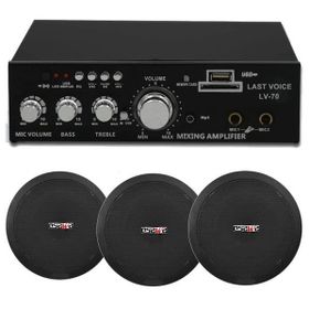Lastvoice Small-2 Tavan Hoparlör ve Anfi Ses Sistemi