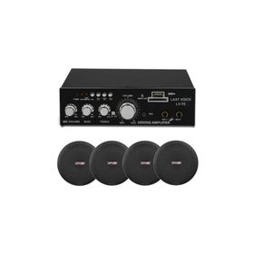Lastvoice Small-3 Tavan Hoparlör ve Anfi Ses Sistemi Paketi