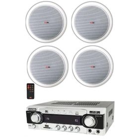 Lastvoice Small-3 Tavan Hoparlör ve Anfi Ses Sistemi Paketi
