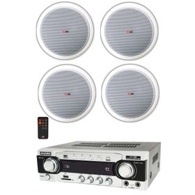 Lastvoice Small-3 Tavan Hoparlör ve Anfi Ses Sistemi Paketi