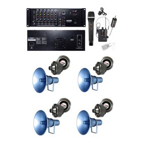 Lastvoice Small Paket-4 Cami Minare-Ezan Hoparlör Ses Sistemi
