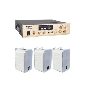 Lastvoice Soft Paket-2 Hoparlör ve Anfi Mağaza Ses Sistemi