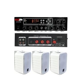 Lastvoice Soft Paket-2 Hoparlör ve Anfi Mağaza Ses Sistemi