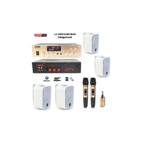 Lastvoice Soft Paket-3 Hoparlör ve Anfi Mağaza Ses Sistemi