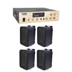 Lastvoice Soft Paket-3 Hoparlör ve Anfi Mağaza Ses Sistemi