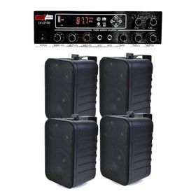 Lastvoice Soft Paket-3 Hoparlör ve Anfi Mağaza Ses Sistemi