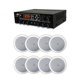 Lastvoice Soft Paket-3 Tavan Hoparlör ve Anfi Ses Sistemi