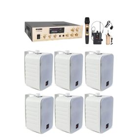 Lastvoice Soft Paket-4 Hoparlör ve Anfi Mağaza Ses Sistemi