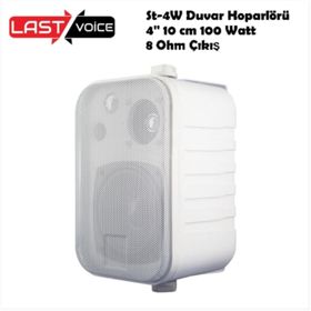 Lastvoice Soft Paket-4 Hoparlör ve Anfi Mağaza Ses Sistemi