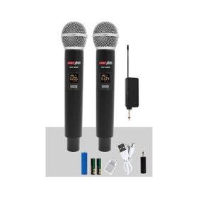 Lastvoice SXC-1099E El Tipi Telsiz Kablosuz Şarjlı Çift Mikrofon