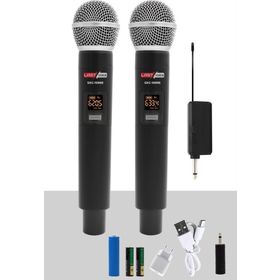 Lastvoice SXC-1099E El Tipi Telsiz Kablosuz Şarjlı Çift Mikrofon