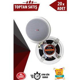 Lastvoice TVX-6T 16 cm 15 Watt Trafolu Alçıpan Tavan Hoparlörü