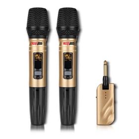 Lastvoice TX-102E Çok Amaçlı Uhf Telsiz Kablosuz Çiftli El Mikrofon