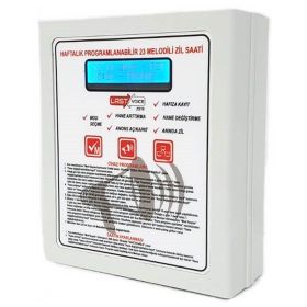 Lastvoice ZS10 Programlanabilir 23 Melodi Okul Zil Saati