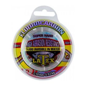 Latex 100 mt 0.18 mm Fluorocarbon Misina