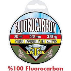 Latex Effe 25 m 0,35 mm Fluorocarbon Misina