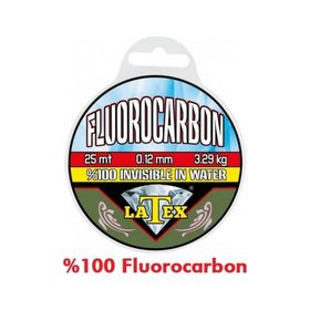 Latex Fluorocarbon 25 mt 0.20 mm Effe Misina
