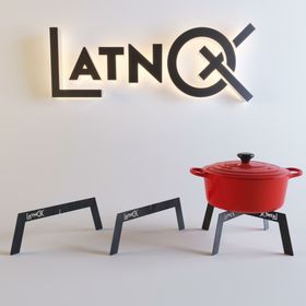 Latnox OX+ 34 cm Kamp Ocağı Ateş Üstü Izgara