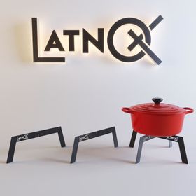 Latnox OX+ 34 cm Kamp Ocağı Ateş Üstü Izgara