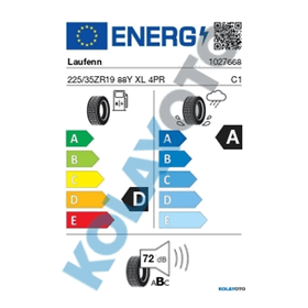 Laufenn Z FIT EQ LK03 225/35ZR19 88Y XL 4PR Yaz Lastiği