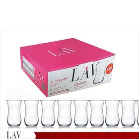 Lav 12 'li Optikli Çay Bardağı