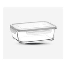 Lav 1200 cc Kilitli Cam Saklama Kabı