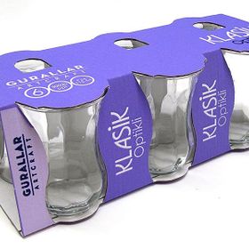 Lav 30020 6'lı Klasik Optikli Çay Bardağı