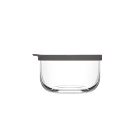 Lav 380 cc Gri Kapaklı Duo Saklama Kabı