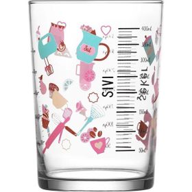 Lav 520 cc Desenli Bodega Ölçü Bardağı