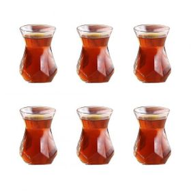 Lav 6 Adet Alya Modern Çay Bardağı
