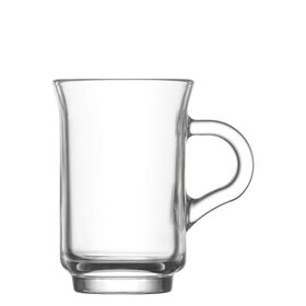 Lav Ada 6'lı Kulplu Çay Bardağı