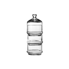 Lav Berry 22x8 cm 3 Katlı Fanus