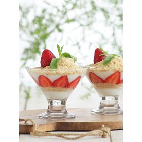 Lav Crema 6'lı Dondurmalık Tatlı Servisi Kasesi