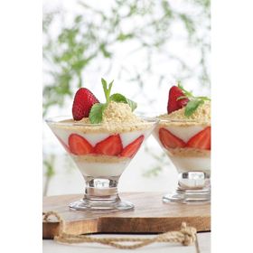 Lav Crema 6'lı Dondurmalık Tatlı Servisi Kasesi