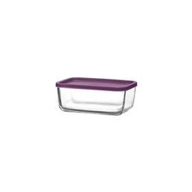 Lav Cube 1170 cc Pembe/Lila Kapaklı Saklama Kabı