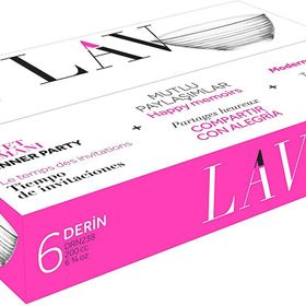 Lav DRN238 6'lı Cam Kase Seti