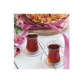 Lav Duru 6'lı 155 ml Çay Bardağı