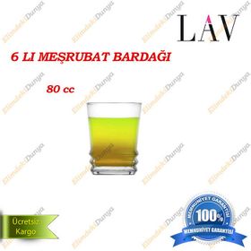 Lav Elegan 6'lı Çay Takımı